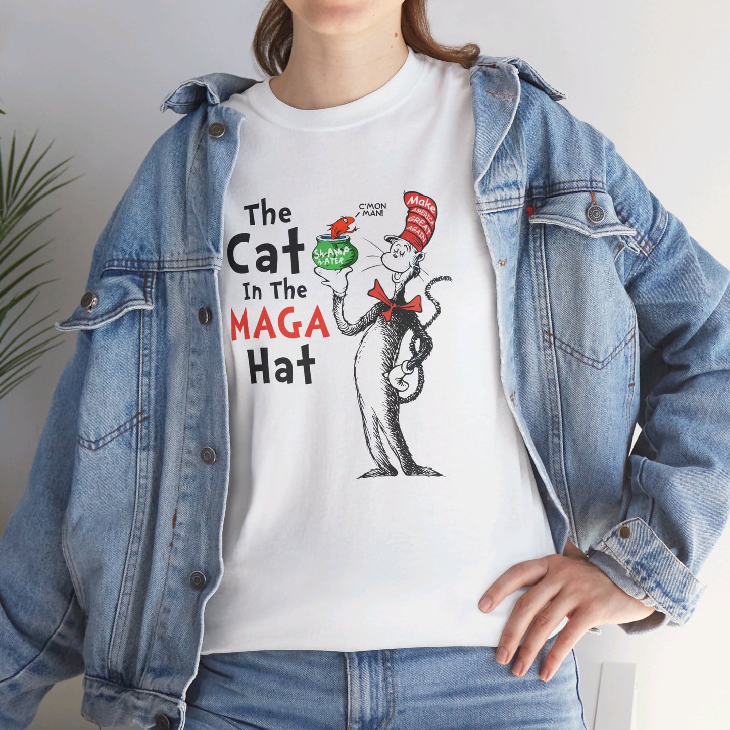 Cat In The MAGA Hat | Trump Shirt | Classic Tee |