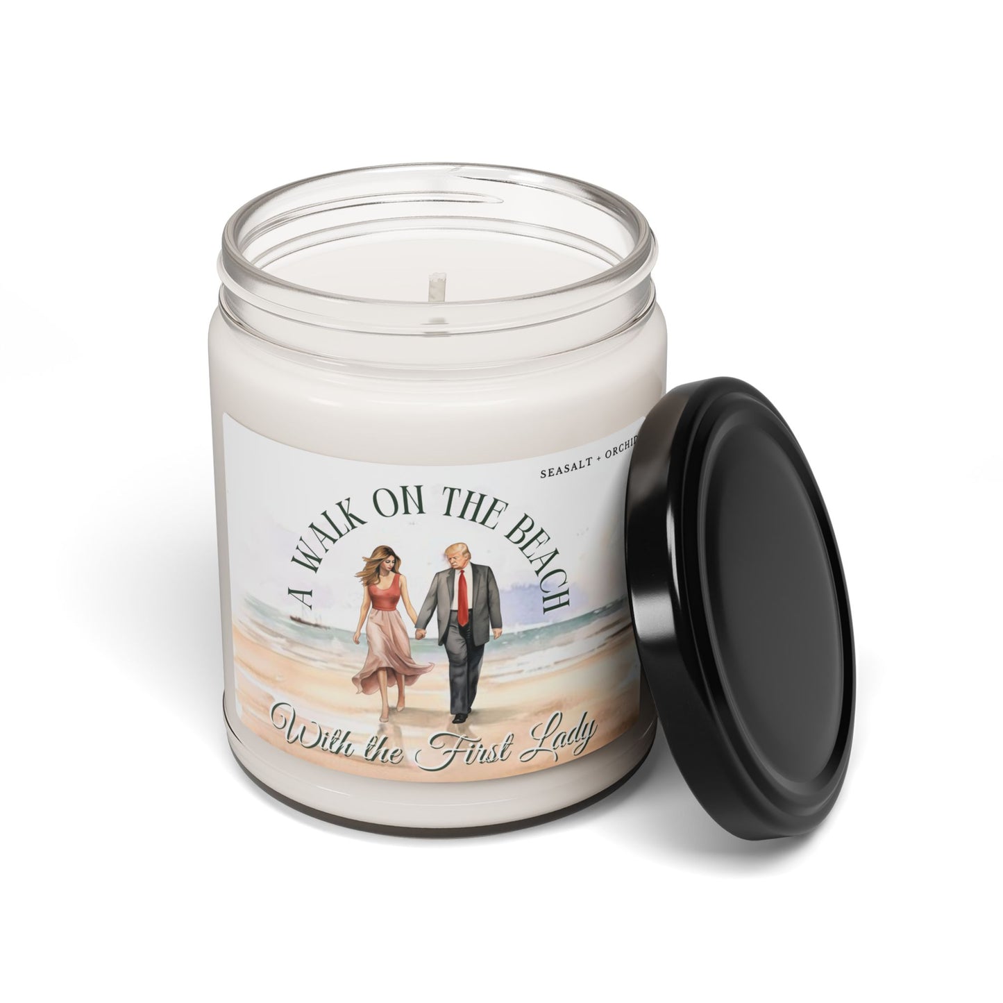 With the First Lady | Romantic Trump Candle | Trump Gift | Trump Valentines Day | 9oz Candle |