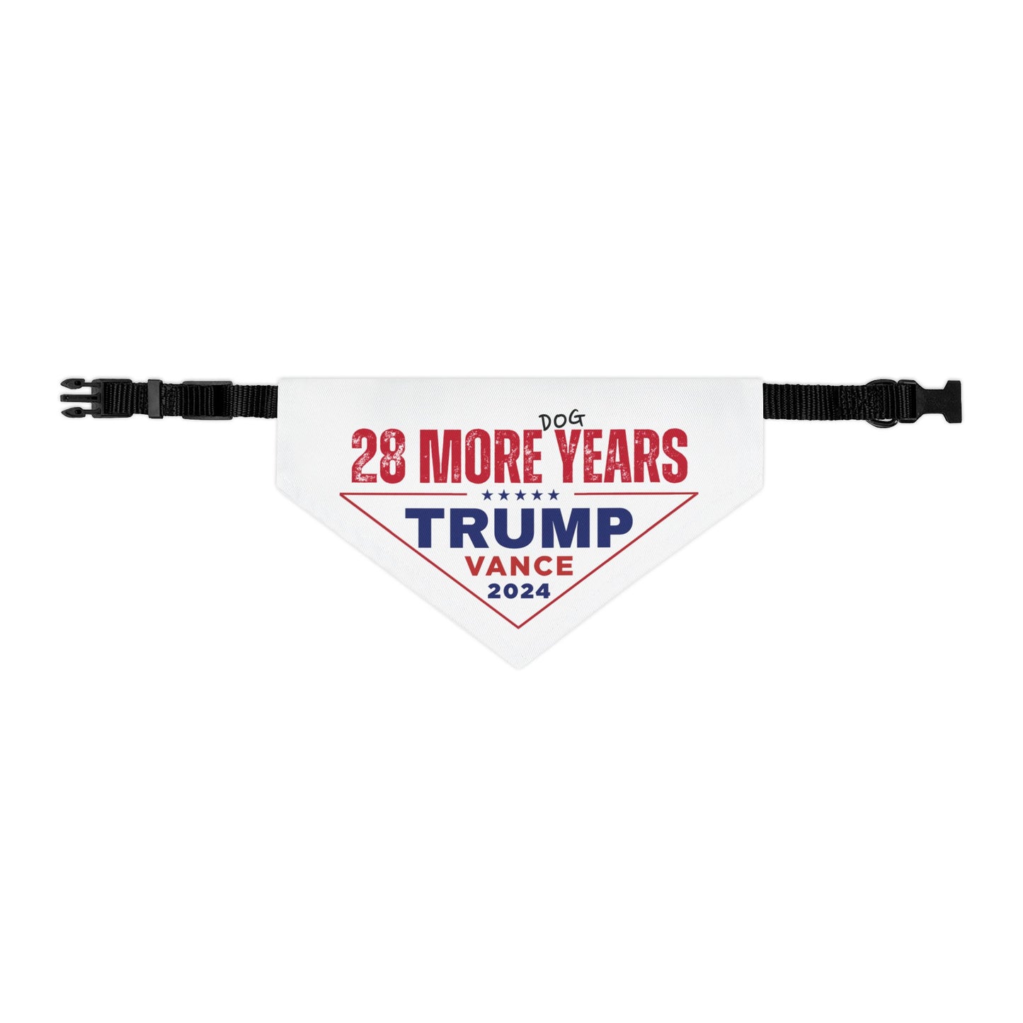 28 More (dog) Years | Trump 2024 Dog Bandana |