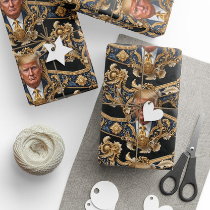 Pristine Trump Wrapping Paper | Gift Wrap |