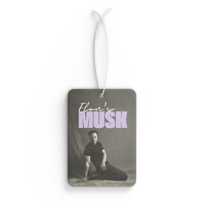 Elon's Musk | Car Freshener | Elon Musk Fan | Funny Gift |