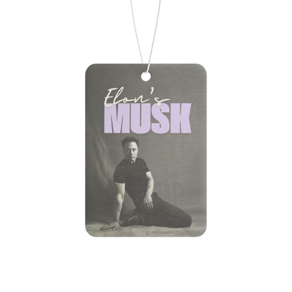 Elon's Musk | Car Freshener | Elon Musk Fan | Funny Gift |