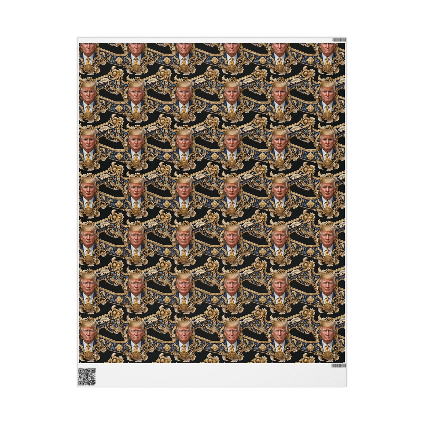 Pristine Trump Wrapping Paper | Gift Wrap |