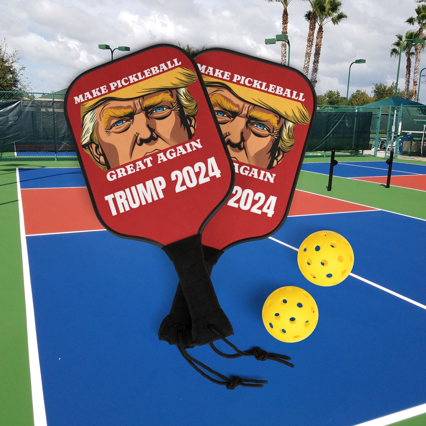 Make Pickleball Great Again | Trump Pickleball Set |