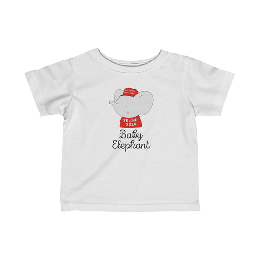 Baby Elephant | Baby Trump Shirt | Baby Tee |