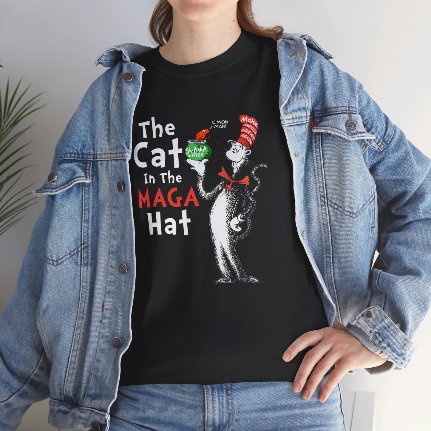 Cat In The MAGA Hat | Trump Shirt | Classic Tee |