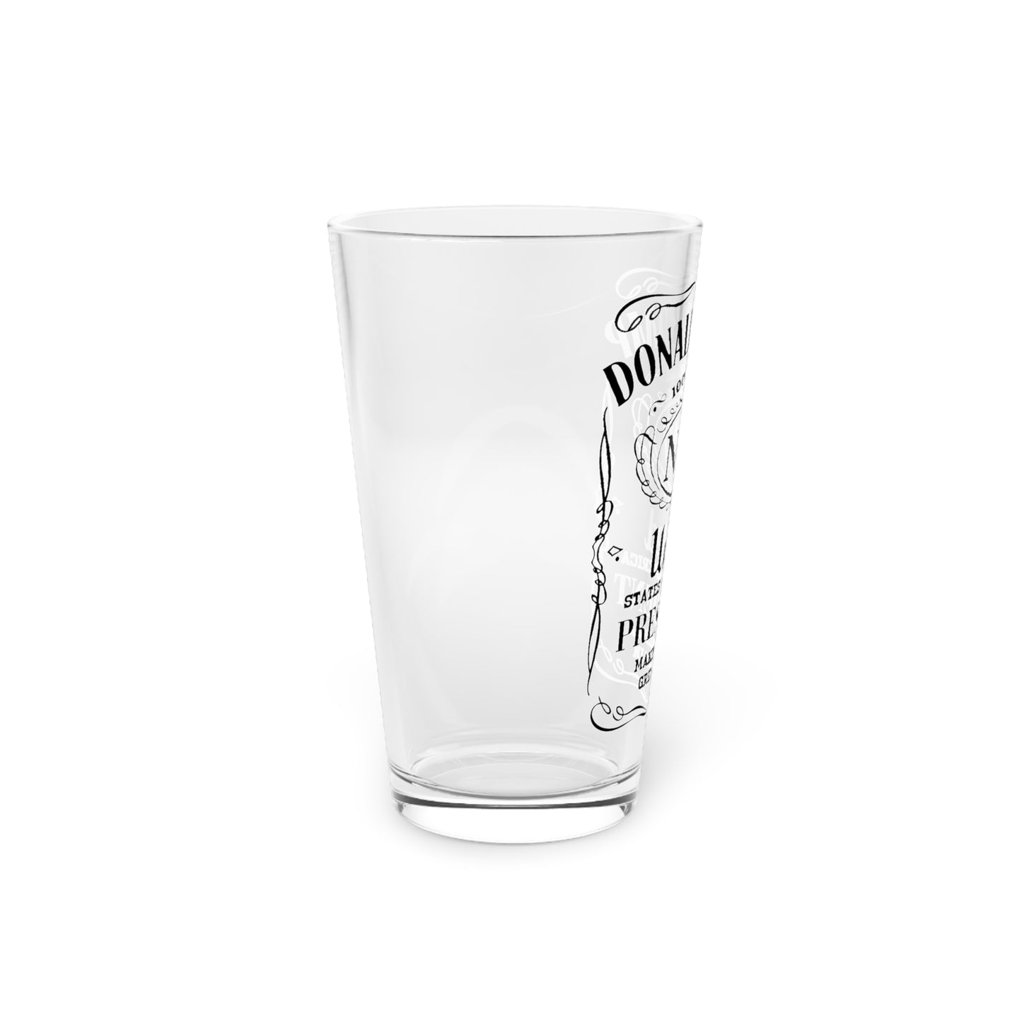 47 Proof | Trump Beer Glass | 16oz Durable Glass |