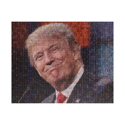 Trump Puzzle | Liberals Crying Mosaic | 252, 520, 1014-piece | Unique Gift | Trump Gift |