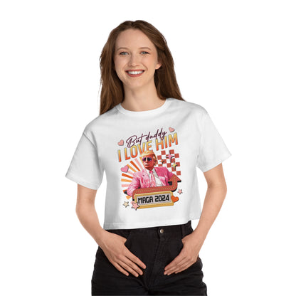 But I Love Him | Trump 2024 Women's Heritage Cropped Tee |