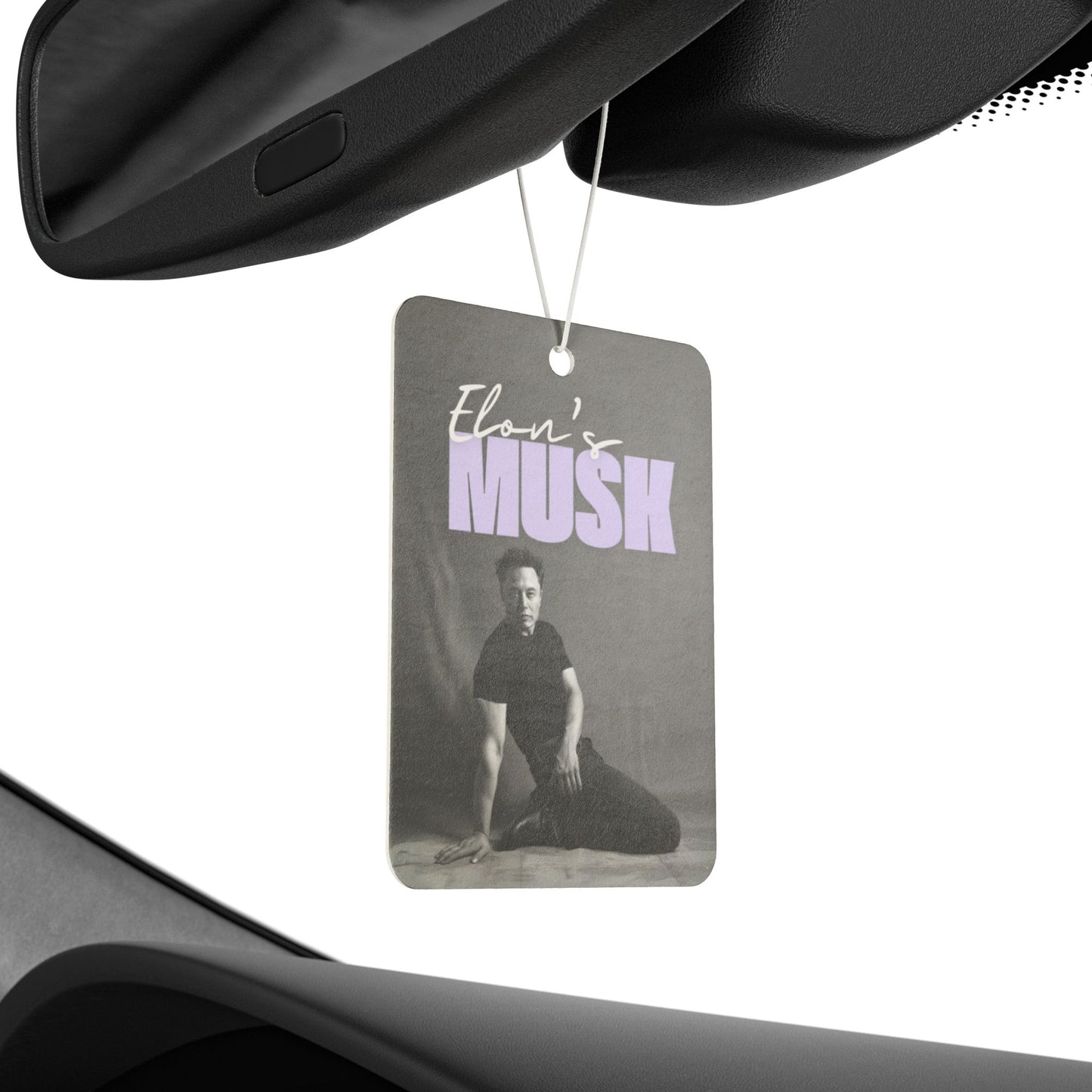 Elon's Musk | Car Freshener | Elon Musk Fan | Funny Gift |