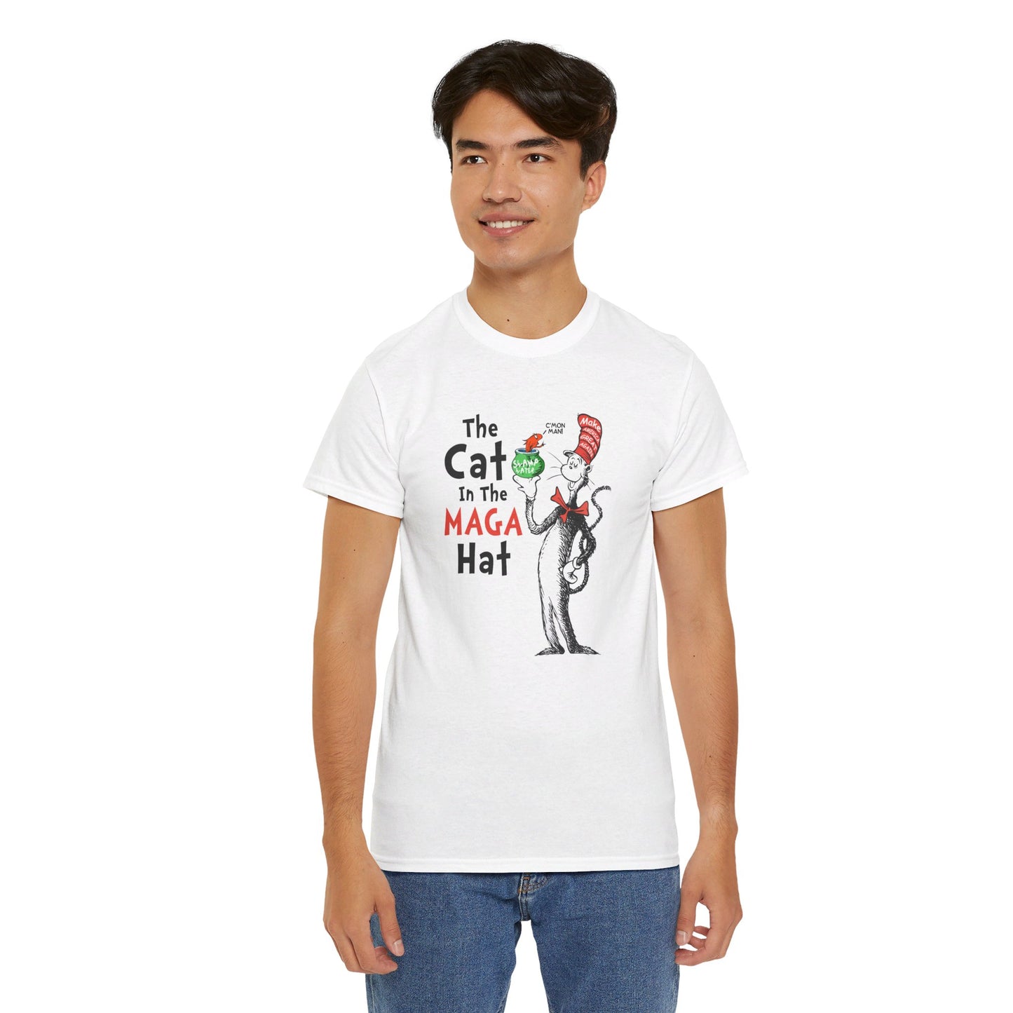 Cat In The MAGA Hat | Trump Shirt | Classic Tee |