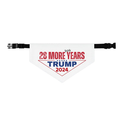 28 More (dog) Years | Trump 2024 Dog Bandana |