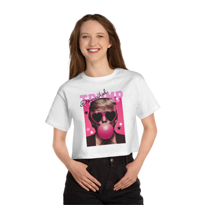 Trump Girl Summer | Trump 2024 Women's Heritage Cropped Tee |