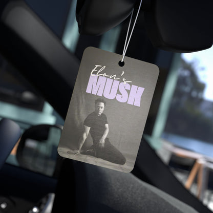 Elon's Musk | Car Freshener | Elon Musk Fan | Funny Gift |