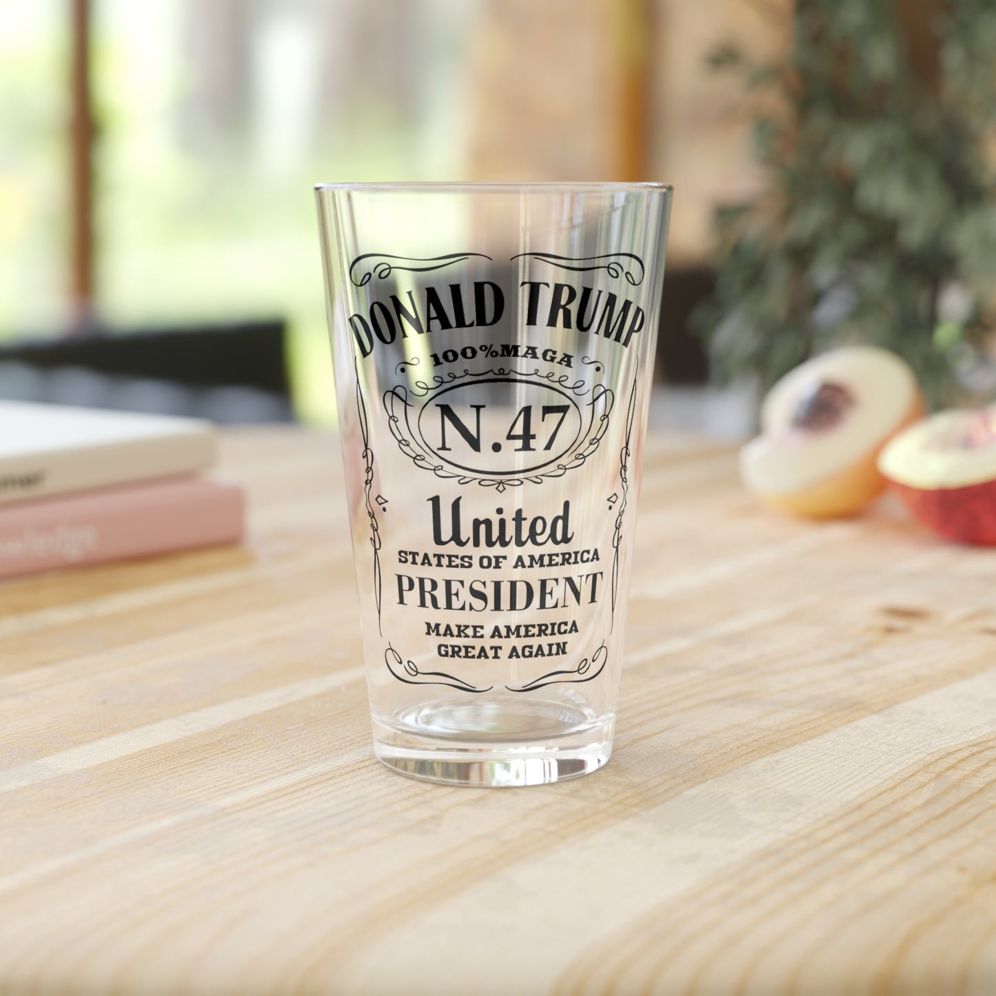 47 Proof | Trump Beer Glass | 16oz Durable Glass |