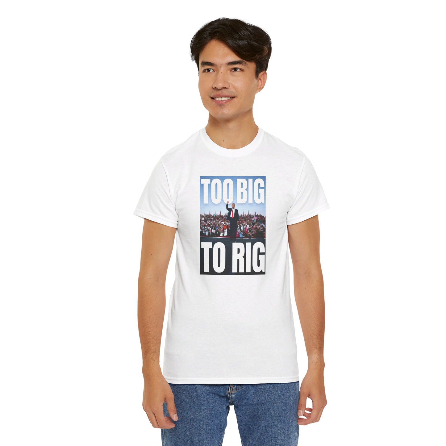 Too Big to Rig | Trump Shirt | Classic Tee |