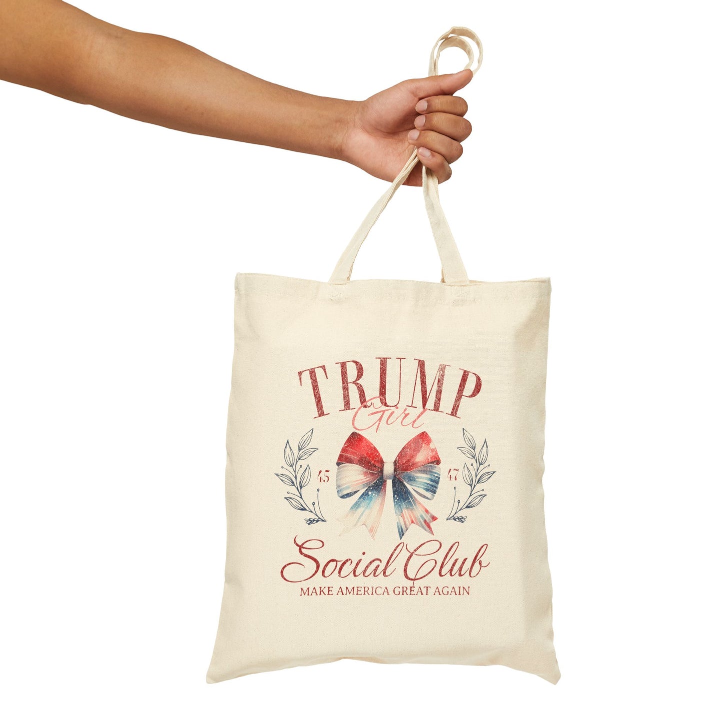 Trump Girl Social Club | Canvas Tote Bag |