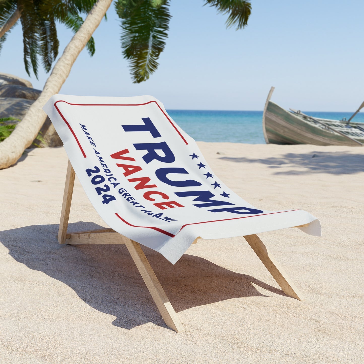 Trump 2024 Beach Towel