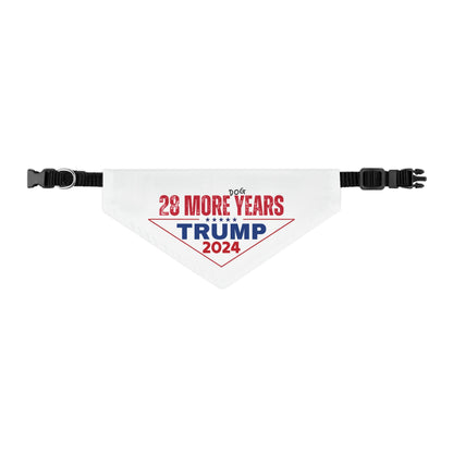 28 More (dog) Years | Trump 2024 Dog Bandana |