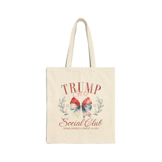 Trump Girl Social Club | Canvas Tote Bag |