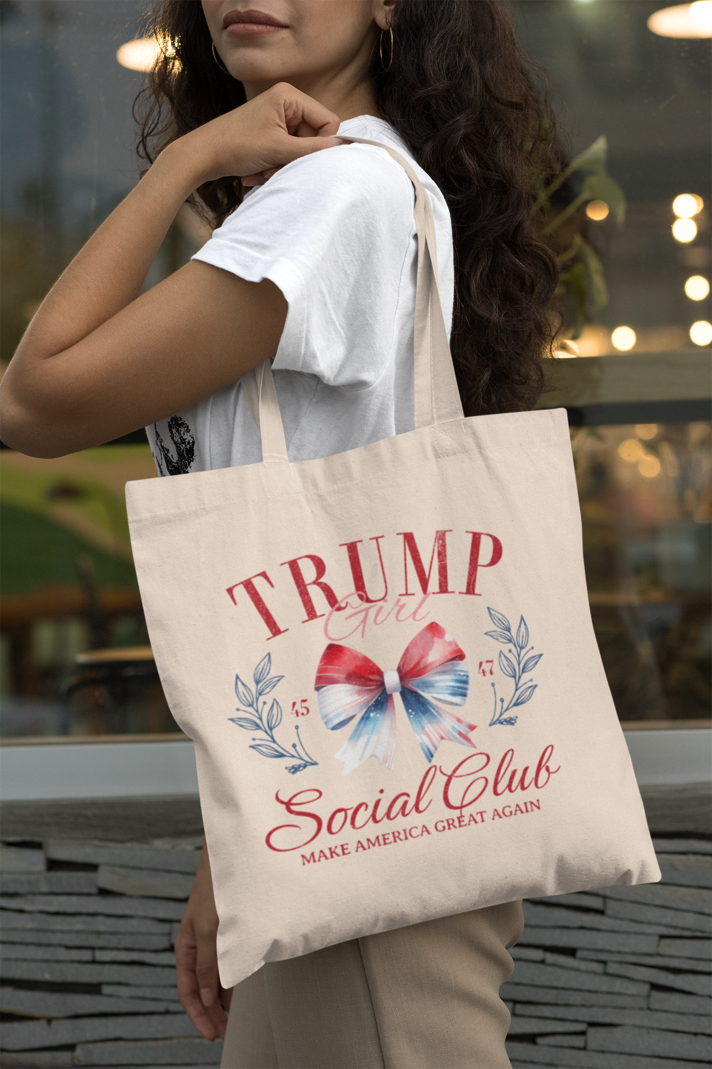 Trump Girl Social Club | Canvas Tote Bag |