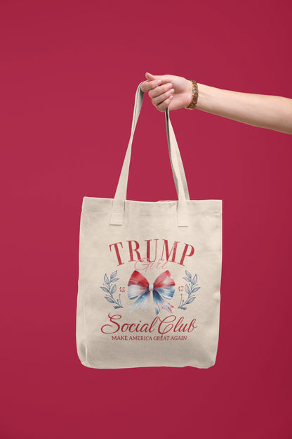 Trump Girl Social Club | Canvas Tote Bag |