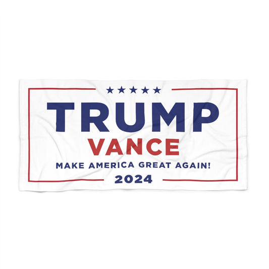 Trump 2024 Beach Towel