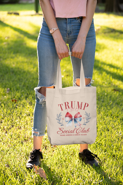 Trump Girl Social Club | Canvas Tote Bag |