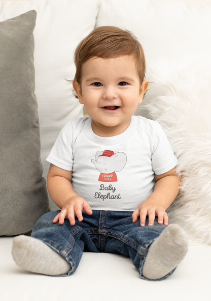 Baby Elephant | Baby Trump Shirt | Baby Tee |